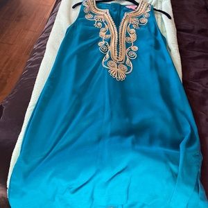 Teal Lilly Pulitzer dress. Size 6